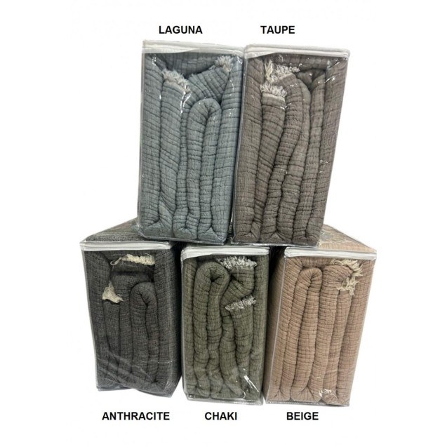 Κουβερλι Βαμβακερη Μουσελινα Υπερδιπλη 240Χ250...