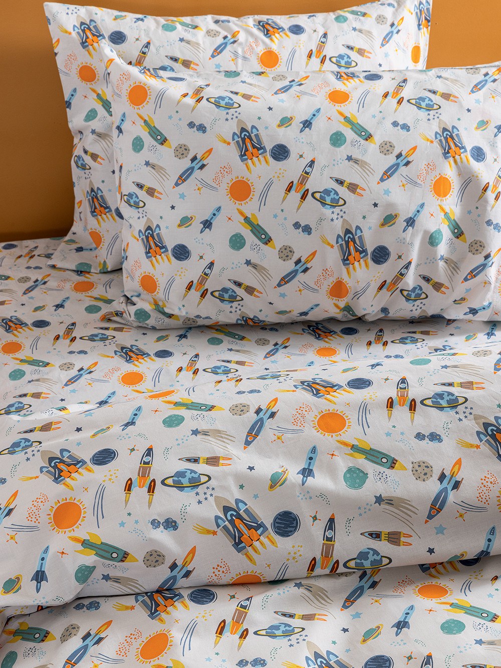 Σετ Σεντόνια Κούνιας 3 Τεμαχίων Palamaiki MK770 75x140+15