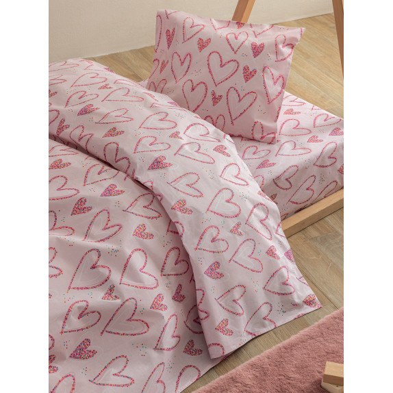 Σετ Σεντόνια Κούνιας 3 Τεμαχίων Palamaiki MK773 75x140+15