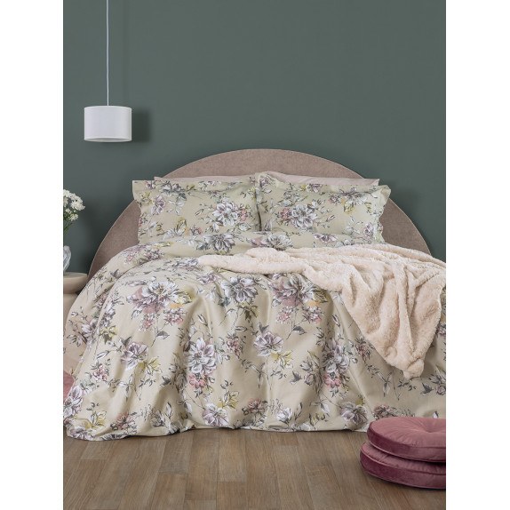 Σετ Σεντόνια Υπέρδιπλα 4 Τεμαχίων Palamaiki IS813 Εμπριμέ...