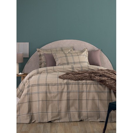 Σετ Μαξιλαροθήκες Palamaiki IS814 Καφέ 52x72