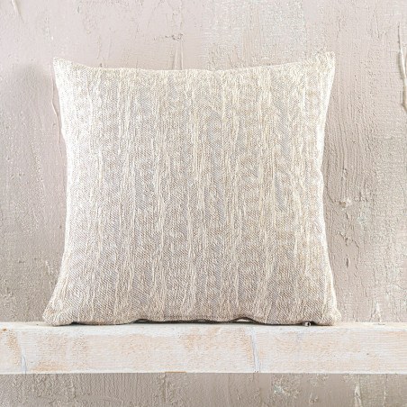 Μαξιλαροθήκη Διακόσμησης Rythmos Apertius Μπεζ 40x40