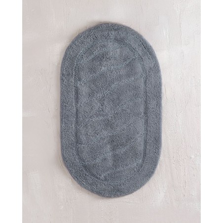 Ταπέτο Μπάνιου Rythmos Oval Εκρου 60x90