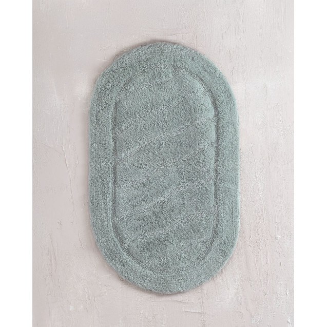 Ταπέτο Μπάνιου Rythmos Oval Μπεζ 60x90