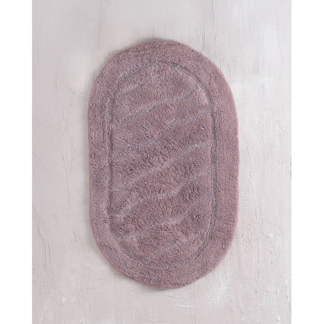 Ταπέτο Μπάνιου Rythmos Oval Μπεζ 50x80