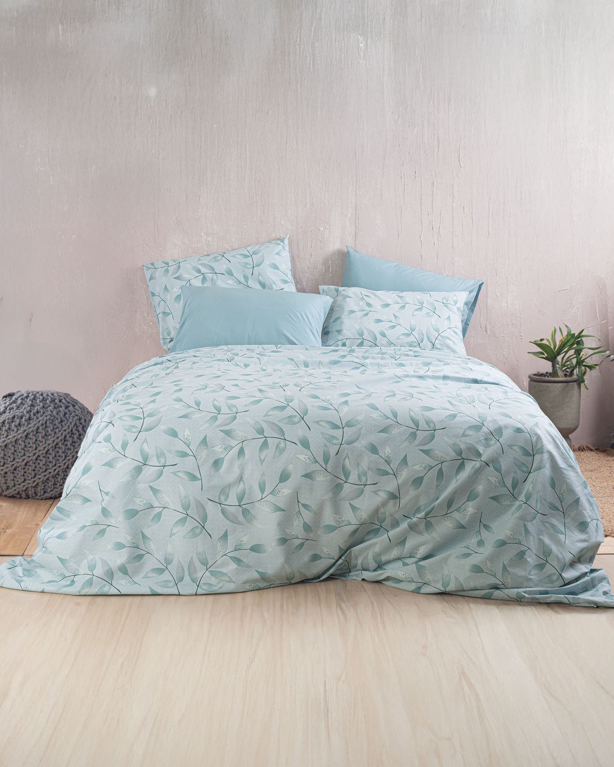 Σετ Σεντόνια King Size 4 Τεμαχίων Rythmos Demetra Βεραμαν 260x280