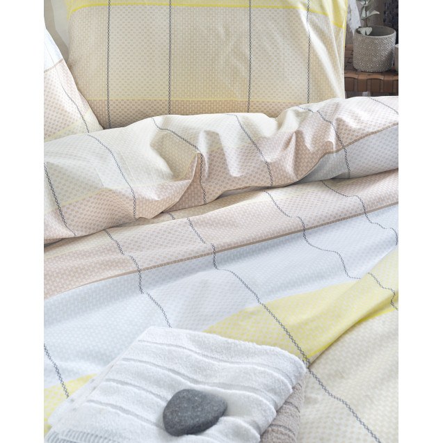 Σετ Σεντόνια Υπέρδιπλα με Λάστιχο 4 Τεμαχίων...