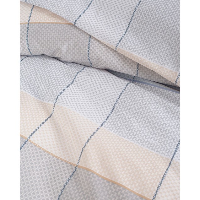 Σετ Παπλωματοθήκη Υπέρδιπλη 3 Τεμαχίων Rythmos...