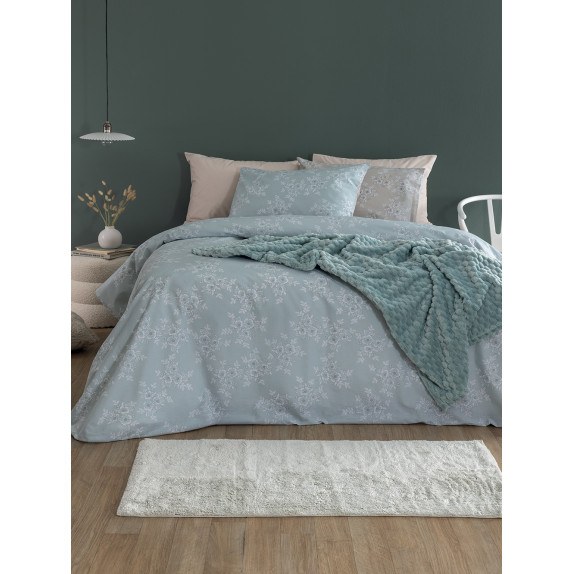 Σετ Σεντόνια Υπέρδιπλα με Λάστιχο 4 Τεμαχίων Palamaiki...