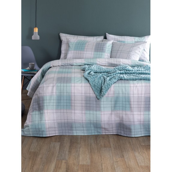 Σετ Σεντόνια Υπέρδιπλα με Λάστιχο 4 Τεμαχίων Palamaiki...