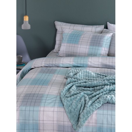 Σετ Παπλωματοθήκη Υπέρδιπλη 3 Τεμαχίων Palamaiki FL6282 Εμπριμέ 240x250