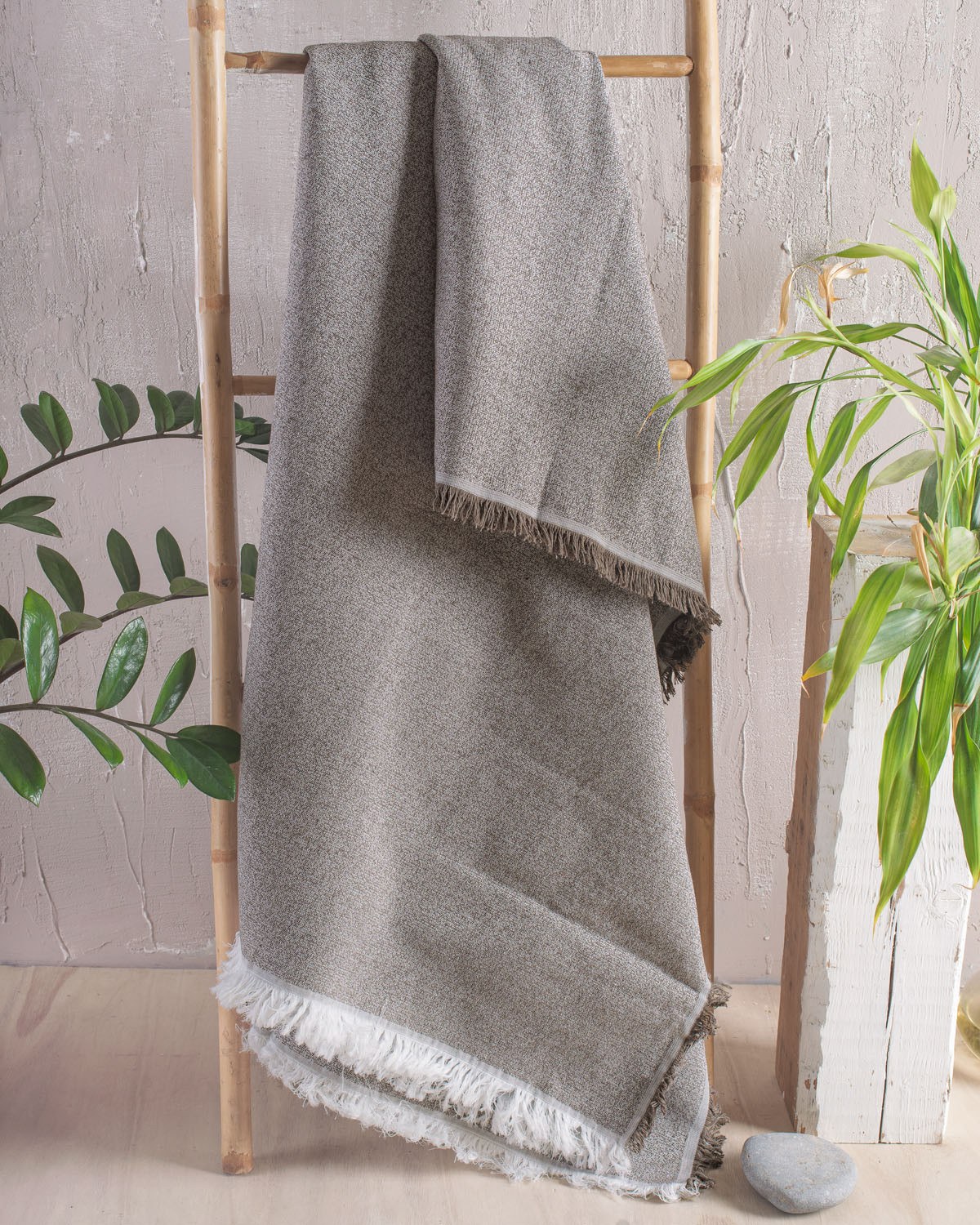 Μαξιλαροθήκη Διακόσμησης Rythmos Cadenza Καφε 40x40