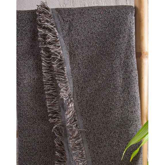 Μαξιλαροθήκη Διακόσμησης Rythmos Cadenza Καφε-Μαυρο 40x40