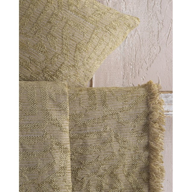 Μαξιλαροθήκη Διακόσμησης Rythmos Melie Χρυσο...