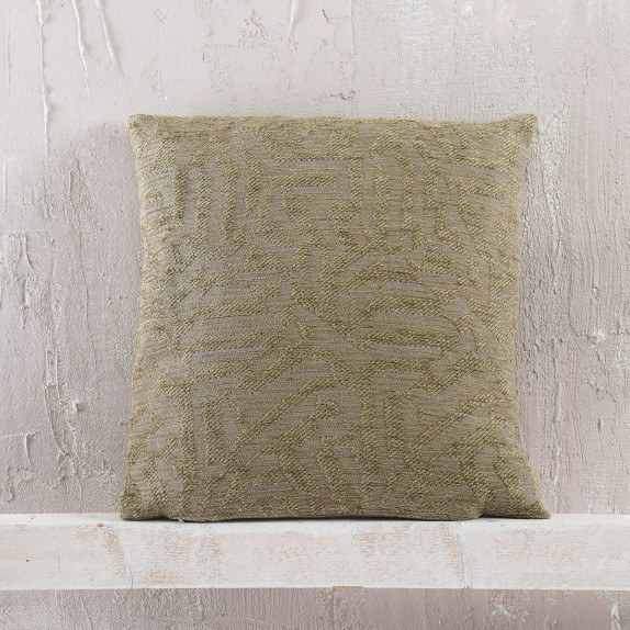 Μαξιλαροθήκη Διακόσμησης Rythmos Melie Χρυσο Λαδι 40x40