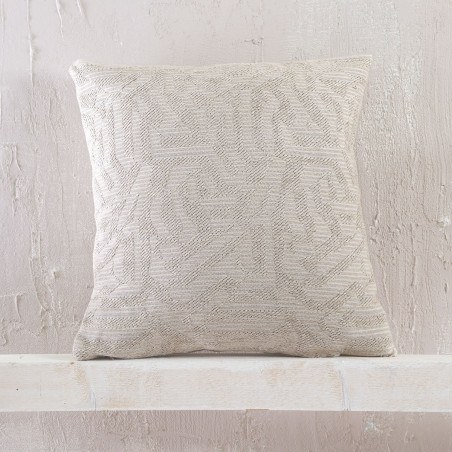 Μαξιλαροθήκη Διακόσμησης Rythmos Melie Χρυσο Λαδι 40x40