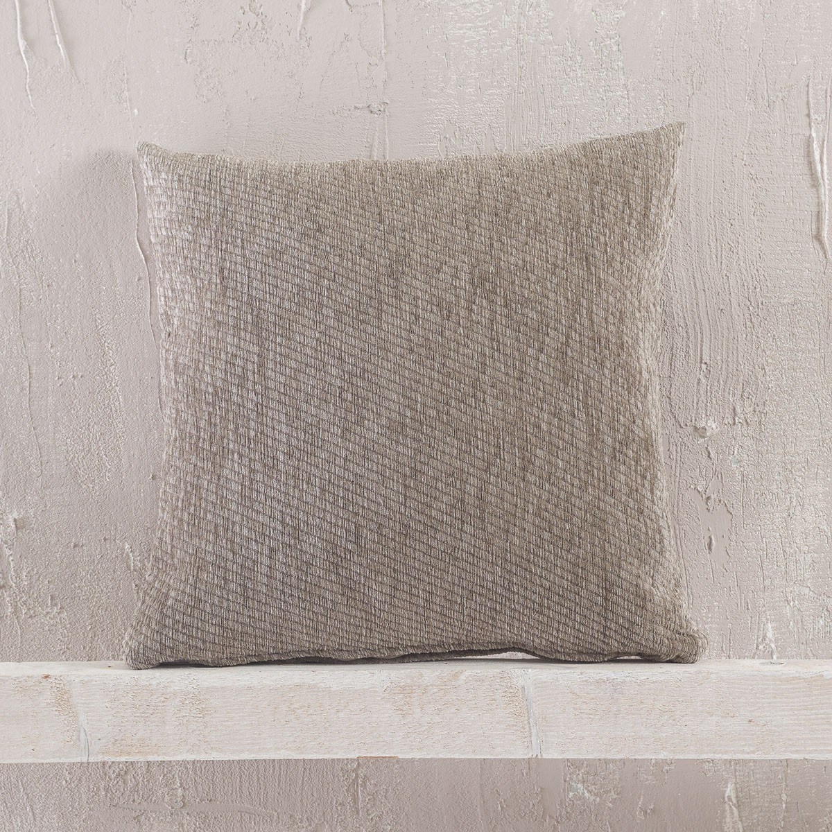 Μαξιλαροθήκη Διακόσμησης Rythmos Charlie Καφε 40x40