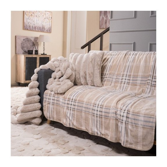 Χριστουγεννιάτικο Ριχτάρι Teoran-Κουβέρτα Καναπέ Berry 01...