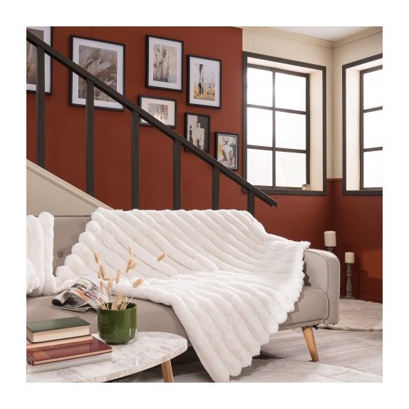 Γούνινο Ριχτάρι Teoran Wave 01 - 127 x 152 cm