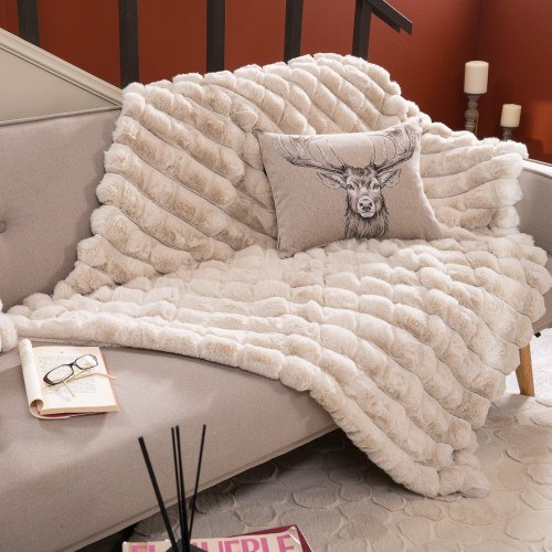 Γούνινο Ριχτάρι Teoran Cube 02 - 127 x 152 cm