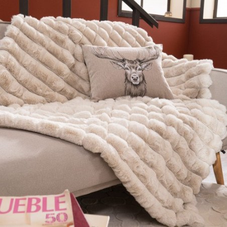 Γούνινο Ριχτάρι Teoran Cube 02 - 127 x 152 cm