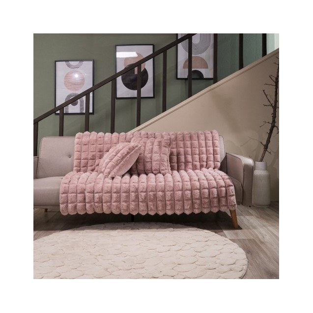 Γούνινο Ριχτάρι Teoran Cube 06 - 127 x 152 cm