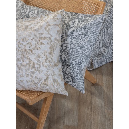 Σετ Σεντόνια Υπέρδιπλα με Λάστιχο 4 Τεμαχίων Palamaiki FL6292 Εμπριμέ 170x200+30