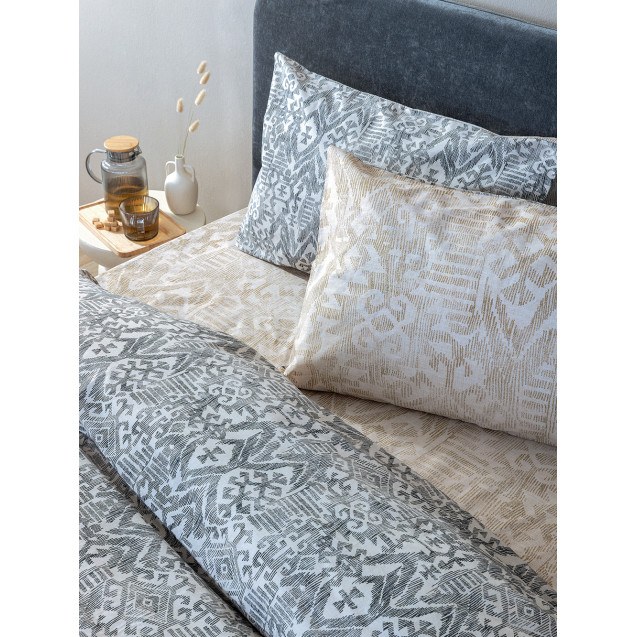 Σετ Σεντόνια Υπέρδιπλα με Λάστιχο 4 Τεμαχίων...