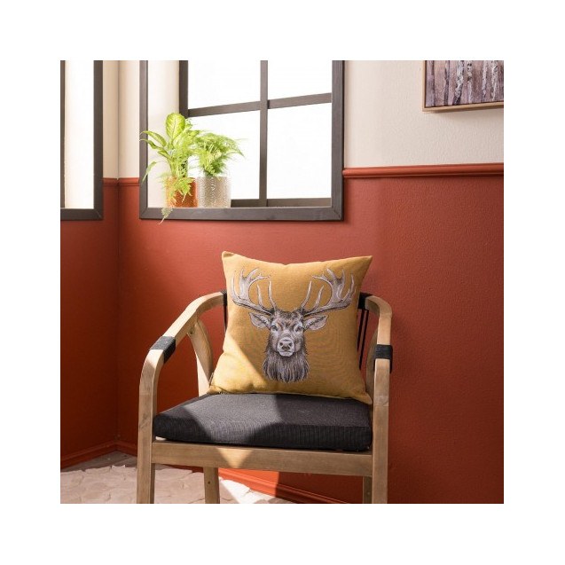 Μαξιλαροθήκη Teoran Reindeer 08 - 48 x 48 cm με...