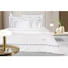 Σετ Σεντόνια King Size 4 Τεμαχίων Guy Laroche Elite White-Marine 270x280