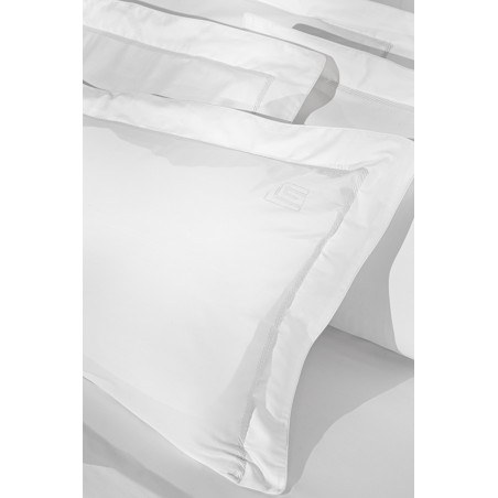 Σετ Παπλωματοθήκη King Size 3 Τεμαχίων Guy Laroche Elite White 250x240
