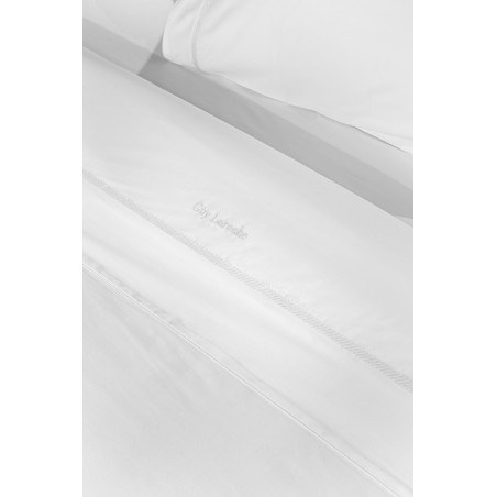 Σετ Παπλωματοθήκη King Size 3 Τεμαχίων Guy Laroche Elite White 250x240