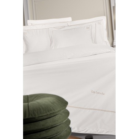 Σετ Σεντόνια King Size 4 Τεμαχίων Guy Laroche Elite Ivory/Beige 270x280