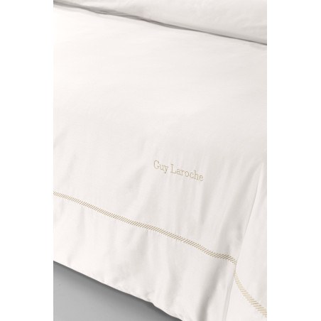 Σετ Σεντόνια King Size 4 Τεμαχίων Guy Laroche Elite Ivory/Beige 270x280