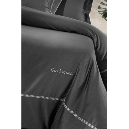Σετ Σεντόνια King Size 4 Τεμαχίων Guy Laroche Elite Anthracite/Silver 270x280