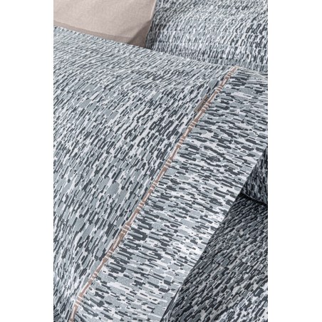 Σετ Σεντόνια Φανελένια Μονά 3 Τεμαχίων Guy Laroche Beaver Titanium 170x265