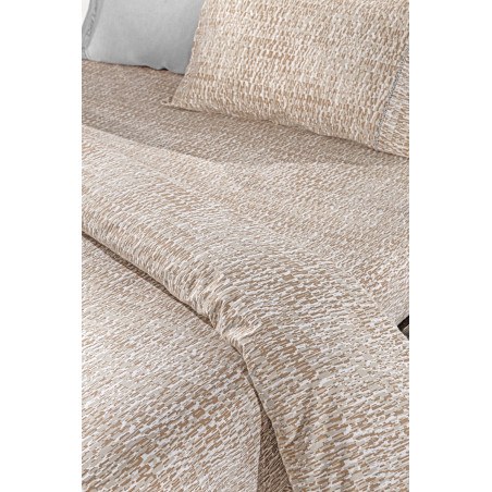 Σετ Σεντόνια Φανελένια King Size 4 Τεμαχίων Guy Laroche Beaver Almond 270x265