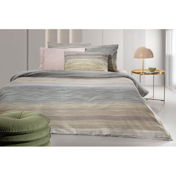 Σετ Σεντόνια Φανελένια Υπέρδιπλα με Λάστιχο 4 Τεμαχίων...