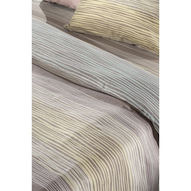 Σετ Σεντόνια Φανελένια Υπέρδιπλα 4 Τεμαχίων Guy...