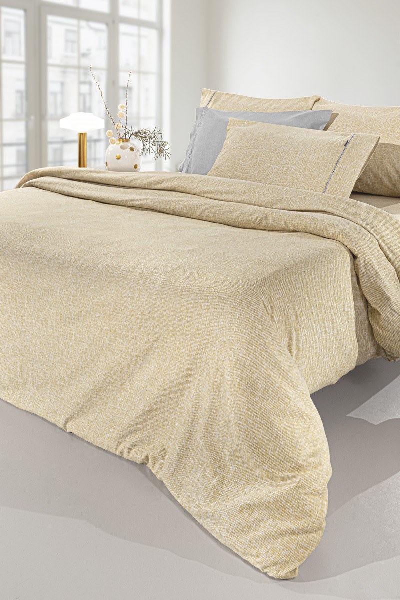 Σετ Σεντόνια Φανελένια King Size 4 Τεμαχίων Guy Laroche Sommer 270x265