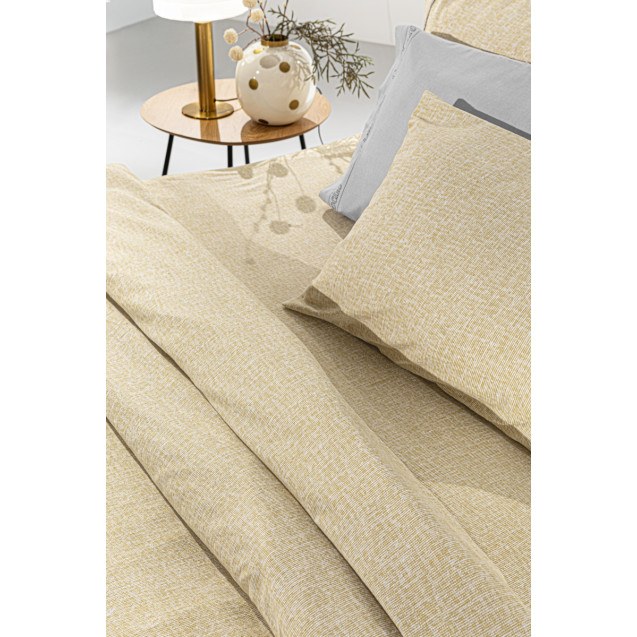 Σετ Σεντόνια Φανελένια King Size 4 Τεμαχίων Guy...