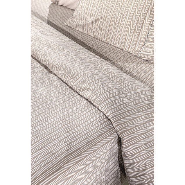 Σετ Παπλωματοθήκη Φανελένια Υπέρδιπλη 3...