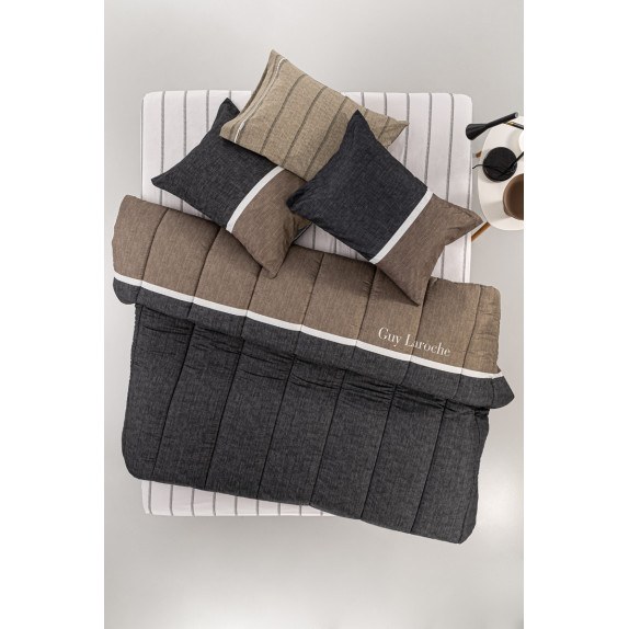 Παπλωματοθήκη Υπέρδιπλη Guy Laroche Beverly Carbon 225x245