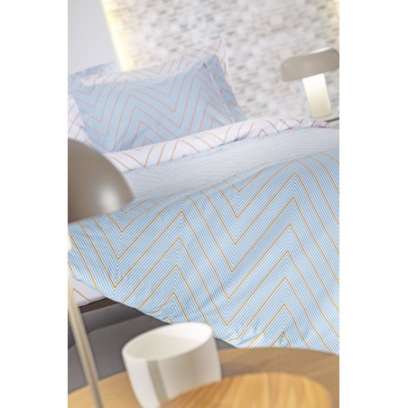 Σετ Παπλωματοθήκη Μονή 2 Τεμαχίων Guy Laroche Canyon Sky 165x225