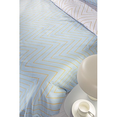 Σετ Παπλωματοθήκη Μονή 2 Τεμαχίων Guy Laroche Canyon Sky 165x225