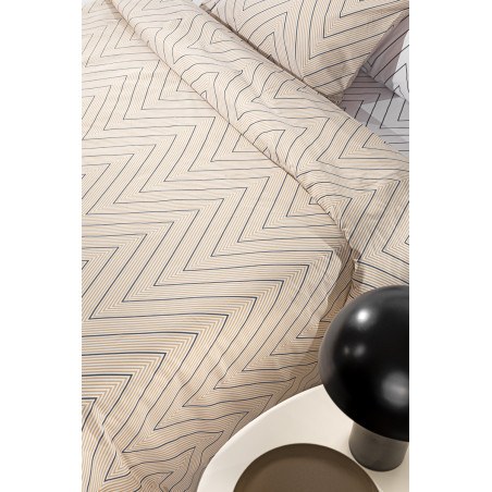 Σετ Παπλωματοθήκη Μονή 2 Τεμαχίων Guy Laroche Canyon Natural 165x225