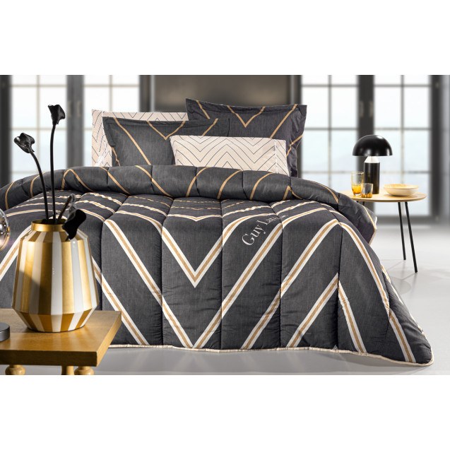 Πάπλωμα Υπέρδιπλο Guy Laroche Canyon Anthracite...