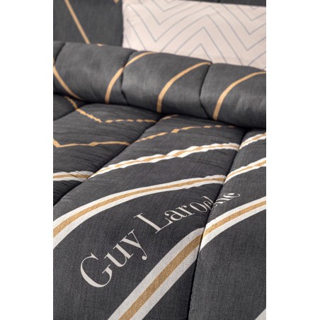 Παπλωματοθήκη Υπέρδιπλη Guy Laroche Canyon Anthracite 225x245