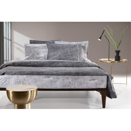 Σετ Σεντόνια Υπέρδιπλα 4 Τεμαχίων Guy Laroche Safari Anthracite 240x265