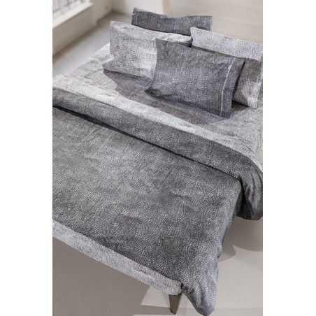 Σετ Σεντόνια Υπέρδιπλα 4 Τεμαχίων Guy Laroche Safari Anthracite 240x265